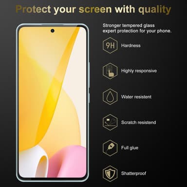 Xiaomi 12 LITE Skyddsglas Skyddsfilm Skärmskydd