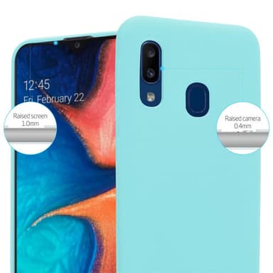 Skal Samsung Galaxy A10e / A20e Fodral Case (Blå)