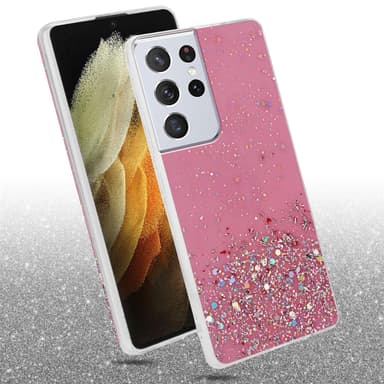 Samsung Galaxy S21 ULTRA Skal Fodral Case (Rose)