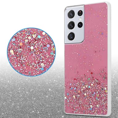 Samsung Galaxy S21 ULTRA Skal Fodral Case (Rose)