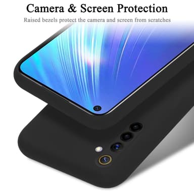 Realme 6 4G / 6s Skal Fodral Case (Svart)