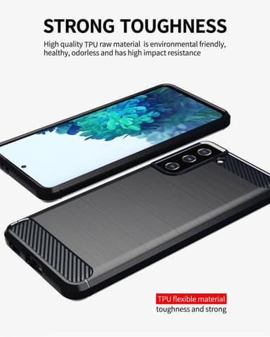 Samsung Galaxy S21 FE Skal Fodral Case (Svart)