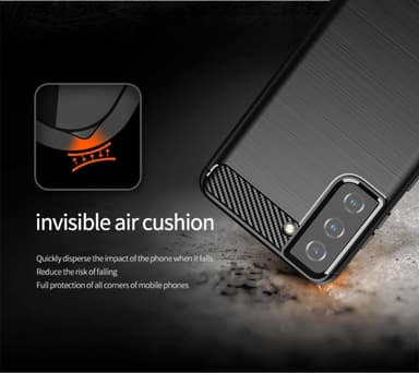 Samsung Galaxy S21 FE Skal Fodral Case (Svart)
