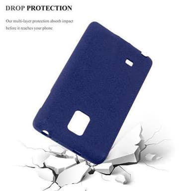 Skal Samsung Galaxy NOTE EDGE Fodral Case (Blå)