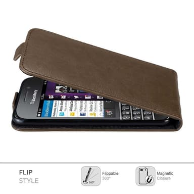 Blackberry Q10 Flipfodral Skal (Brun)