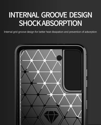 Samsung Galaxy S21 FE Skal Fodral Case (Svart)