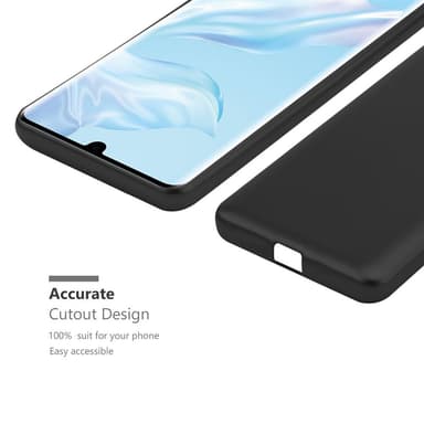 Skal Huawei P30 PRO Fodral Case (Svart)