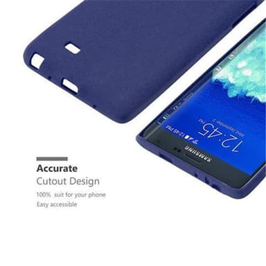 Skal Samsung Galaxy NOTE EDGE Fodral Case (Blå)