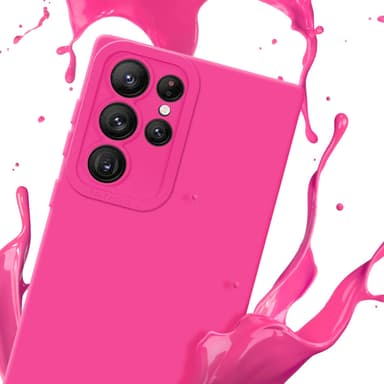 Samsung Galaxy S22 ULTRA Skal Fodral Case (Rosa)