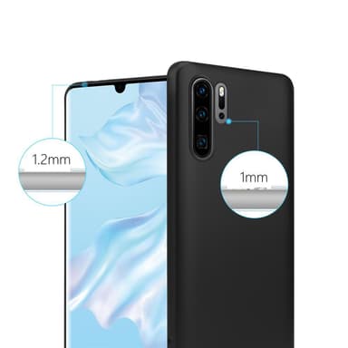 Skal Huawei P30 PRO Fodral Case (Svart)