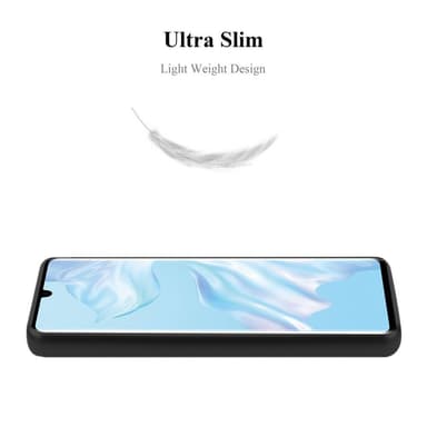 Skal Huawei P30 PRO Fodral Case (Svart)