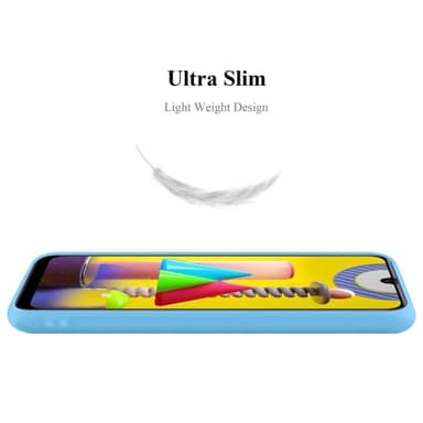 Skal Samsung Galaxy M31 Fodral Case (Blå)