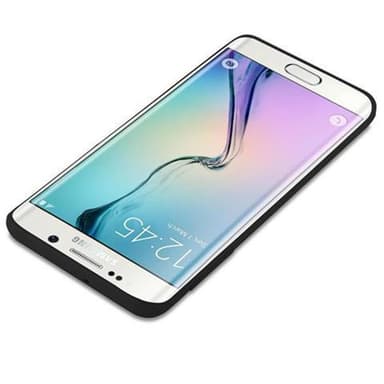 Skal Samsung Galaxy S6 EDGE Fodral Case (Svart)