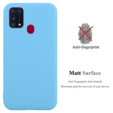 Skal Samsung Galaxy M31 Fodral Case (Blå)
