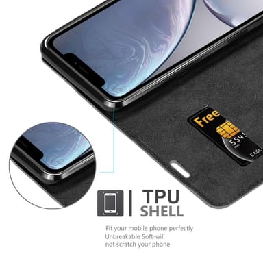 iPhone XR Skal Fodral Case (Grå)