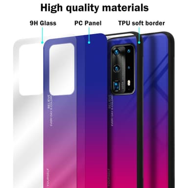 Huawei P40 PRO / P40 PRO+ Skal Fodral Case (Svart)