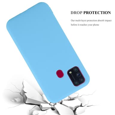 Skal Samsung Galaxy M31 Fodral Case (Blå)