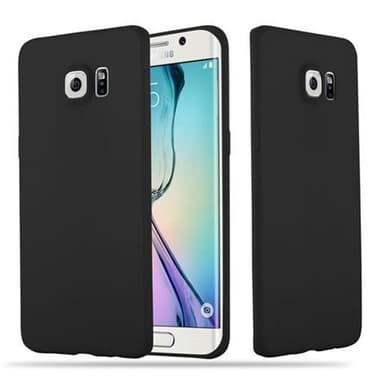 Skal Samsung Galaxy S6 EDGE Fodral Case (Svart)