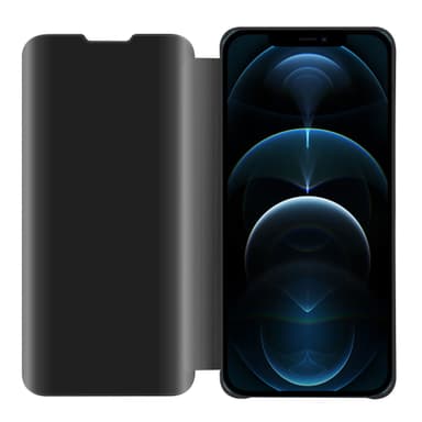 iPhone 12 PRO MAX Plånboksfodral Skal (Svart)