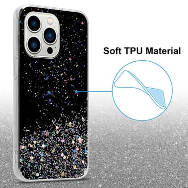 iPhone 14 PRO Skal Fodral Case (Svart)