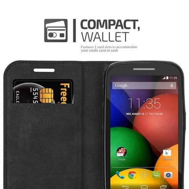 Motorola MOTO E1 Skal Fodral Case (Röd)