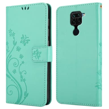 Xiaomi RedMi NOTE 9 Plånboksfodral Skal (Turkos)