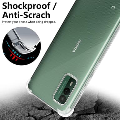 Nokia XR21 Skal Fodral Case (Genomskinlig)