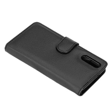 Huawei P20 Plånboksfodral Skal (Svart)