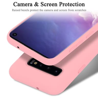 Samsung Galaxy S10 5G Skal Fodral Case (Rosa)