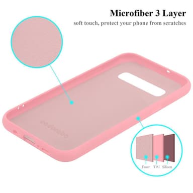 Samsung Galaxy S10 5G Skal Fodral Case (Rosa)