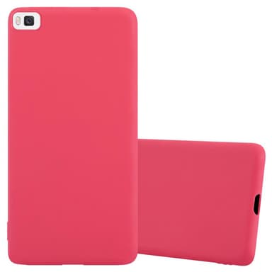 Skal Huawei P8 Fodral Case (Röd)
