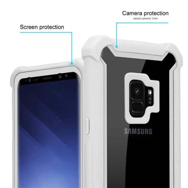 Samsung Galaxy S9 Skal Fodral Case (Grå)