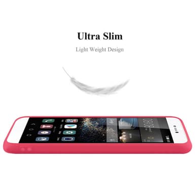 Skal Huawei P8 Fodral Case (Röd)