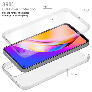 Skal Oppo A94 5G Fodral Case (Transparent)