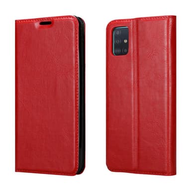 Samsung Galaxy A51 5G Skal Fodral Case (Röd)