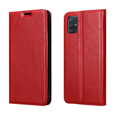 Samsung Galaxy A51 5G Skal Fodral Case (Röd)