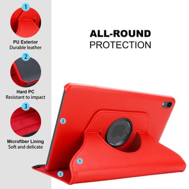 Skal iPad MINI 6 (8.3 tum) Fodral Case (Röd)