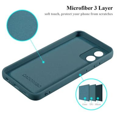 Motorola Moto E13 Skal Fodral Case (Grön)
