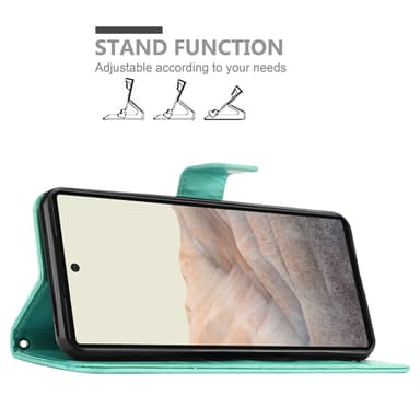 Google PIXEL 6 Plånboksfodral Skal (Turkos)