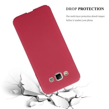 Samsung Galaxy A7 2015 Skal Fodral Case (Röd)