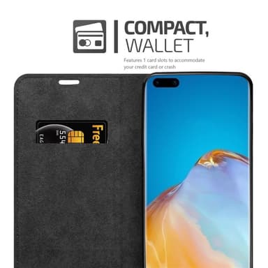 Huawei P40 PRO / P40 PRO+ Skal Fodral Case (Svart)