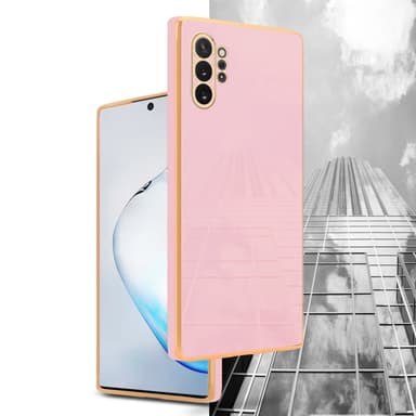 Samsung Galaxy NOTE 10 PLUS Skal Fodral Case (Rosa)