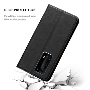 Huawei P40 PRO / P40 PRO+ Skal Fodral Case (Svart)