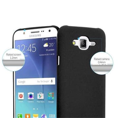 Skal Samsung Galaxy J7 2015 Fodral Case (Svart)