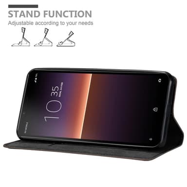 Sony Xperia 10 II Skal Fodral Case (Brun)