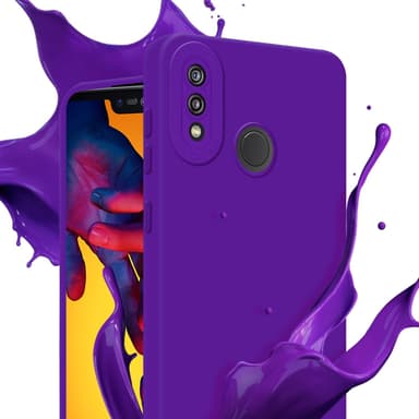 Huawei P20 LITE 2018 / NOVA 3E Skal Fodral Case (Lila)