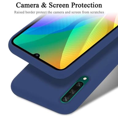 Huawei Y6P Skal Fodral Case (Blå)