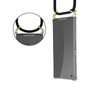 Sony Xperia XA Skal Fodral Kedja (Svart)