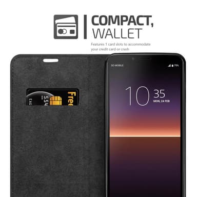 Sony Xperia 10 II Skal Fodral Case (Brun)