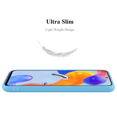 Skal Xiaomi RedMi NOTE 11 PRO 4G / 5G Fodral Case (Blå)